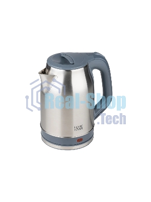 Чайник электрический Homestar HS-1005 2,3 л, 1800 Вт, нержавейка, серый