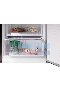 Холодильник Nordfrost NRB 131 B черный двухкамерный 170/100 л морозилка снизу, капельная система