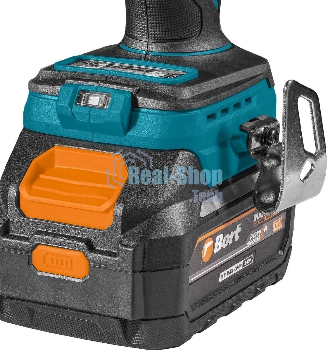 Гайковерт аккумуляторный Bort BSR-21U (2х4АЧ+ЗУ) 93418477 800 Нм, 0-2700 об/мин, акб Li-Ion, аккумуляторная система Makita 18V LXT 18 В, вес 1.4 кг