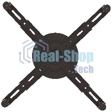 Потолочный комплект для проектора Wize Pro PRXL23A длина штанги 67,7-100,7 см, расстояние между крепежными отверстиями 404 мм,наклон +/-11°,вращение 360°, до 100 кг,черный