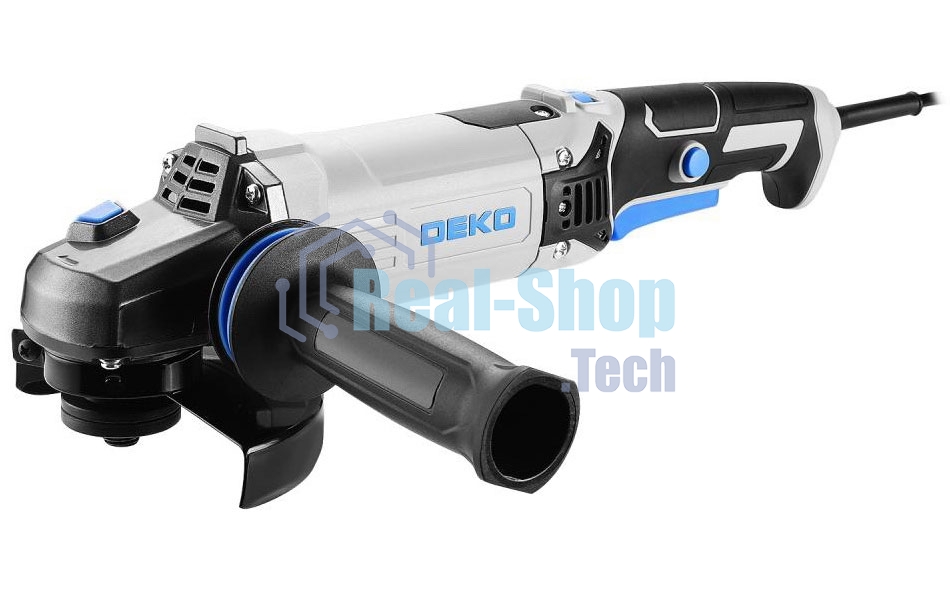 Угловая шлифовальная машина (УШМ) DEKO AG1500-D1 PRO, 125мм, 1500 Вт