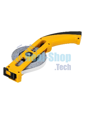 Рулетка геодезическая Denzel 30 м х 13 мм, открытый корпус, металлическая лента