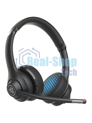 Гарнитура беспроводная Jlab GO WorkWireless Duo-Black, Version 2, Link USB-C