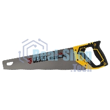 Ножовка по дереву Denzel 400 мм, 11 TPI, зуб 3D, двухкомпонентная рукоятка