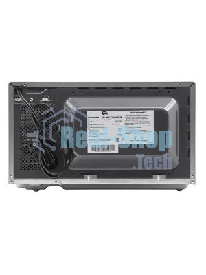 Микроволновая печь General Electronics GE DG420S атласное серебро, 20 л, 700 Вт, переключатели - сенсор, кнопки, поворотный механизм