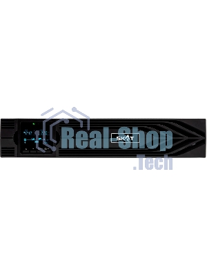 Источник бесперебойного питания Бастион SKAT-UPS 1000-RACK-ON-2X9 P3 / 1000 ВА / 1000 Вт / 2 x CEE 7 (евророзетка)