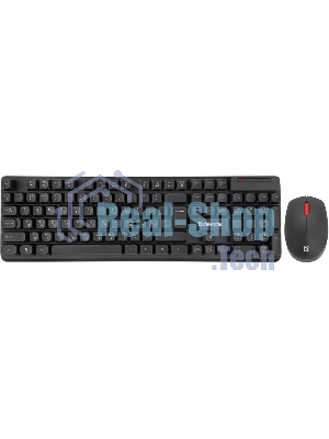 Комплект клавиатура + мышка Defender MILAN C-992 RU черный
