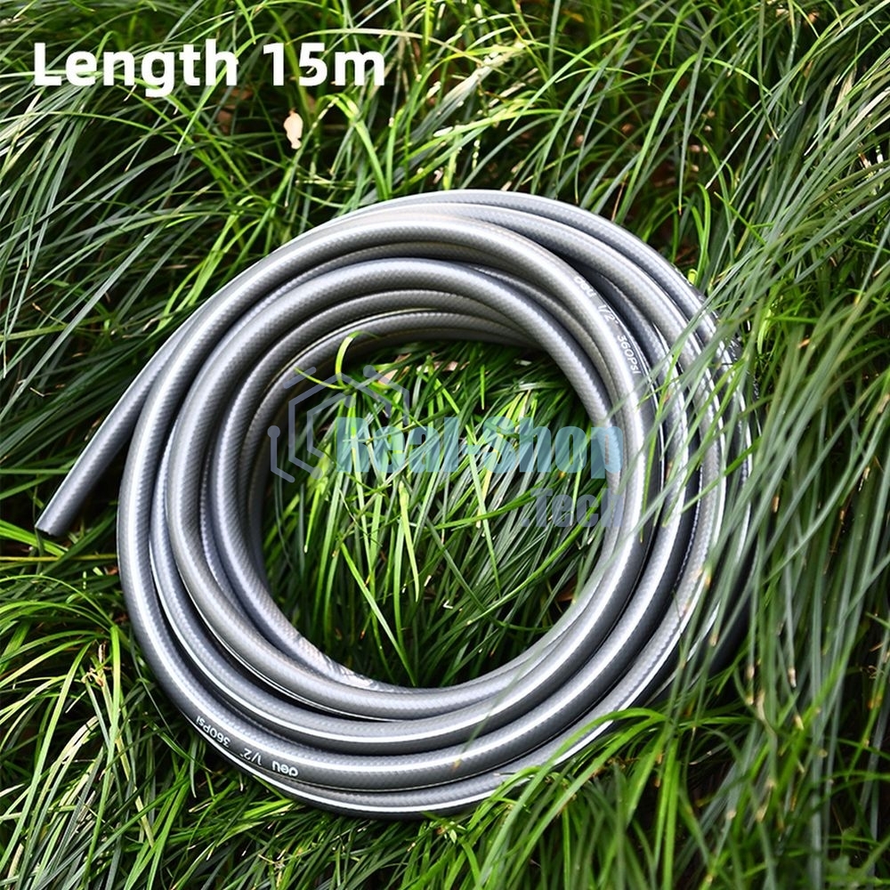 Шланг поливочный армированный Deli DL8072-15 15 метров, 1/2