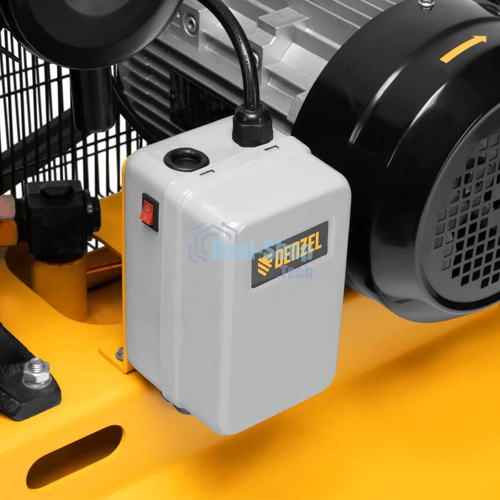 Компрессор воздушный Denzel рем. привод BCV 5500-T/200, 5,5 кВт, 200 литров, 850 л/мин