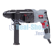 Перфоратор ПОБЕДА П-28/975, SDS+, 975Вт, макс. диаметр бурения 28мм, 1200об/мин, 5300уд/мин, дополнительная рукоятка, глубиномер, кейс