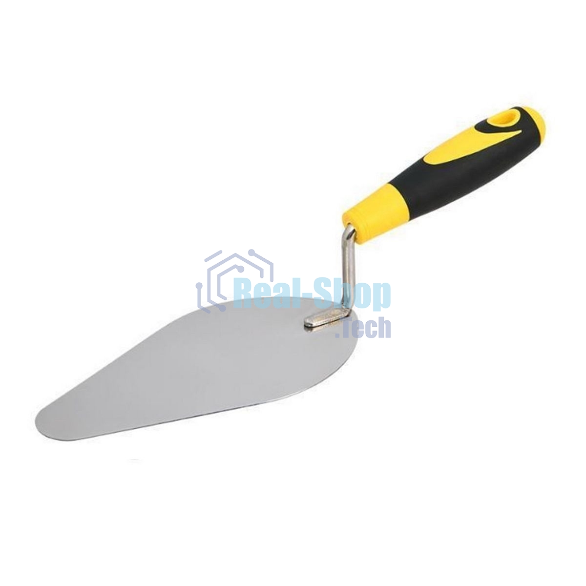 Кельма (мастерок) Deli DL509218 нержавеющая сталь, длина рабочей части 200мм, форма 