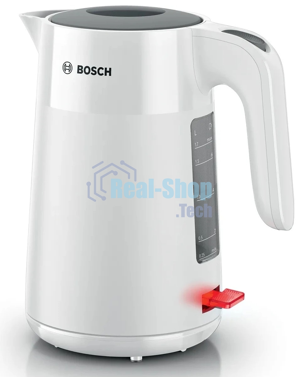 Чайник электрический Bosch TWK 2M161, 1.7л, белый
