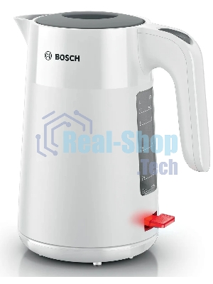 Чайник электрический Bosch TWK 2M161, 1.7л, белый