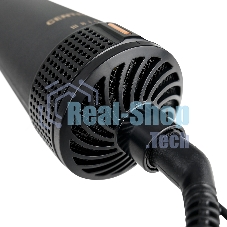 Фен-щетка Centek CT-2062 черный/золотистый, 1200 Вт, 80 мм, ионизация
