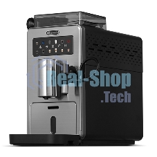 Кофемашина автоматическая BQ CM9003 серебристый/черный, исп. кофе - зерновой, 2 л, 1450 Вт, 15 бар