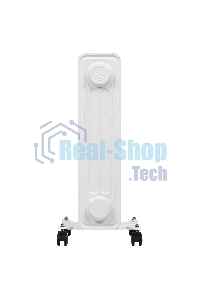 Обогреватель масляный AC ELECTRIC AOH/BM-11BW 2200 (11 секций) белый, 2200 Вт, 27 м2, термостат