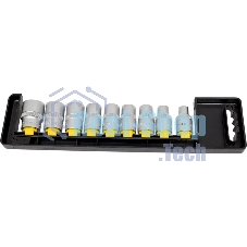 Набор головок BERGER BG2039 торцевых 1/2'' spline 9предметов