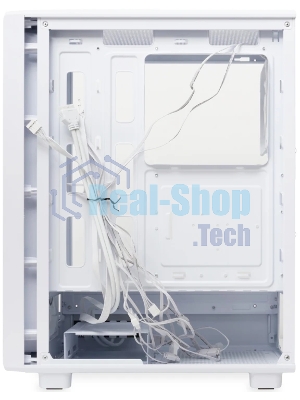 Компьютерный корпус HSPD M510, Mesh Mid Tower, белый, TG, 0.5 SPCC, 4x120мм ARGb ATX, mATX, mITX 180/280/160мм 1x2.5
