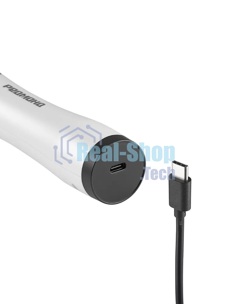 Расческа-выпрямитель Redmond HS1741 34Вт белый/черный макс.темп.:200С