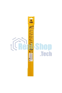 Бур по бетону Denzel двойная спираль, Cobalt W-tip, 20x310 мм, SDS PLUS