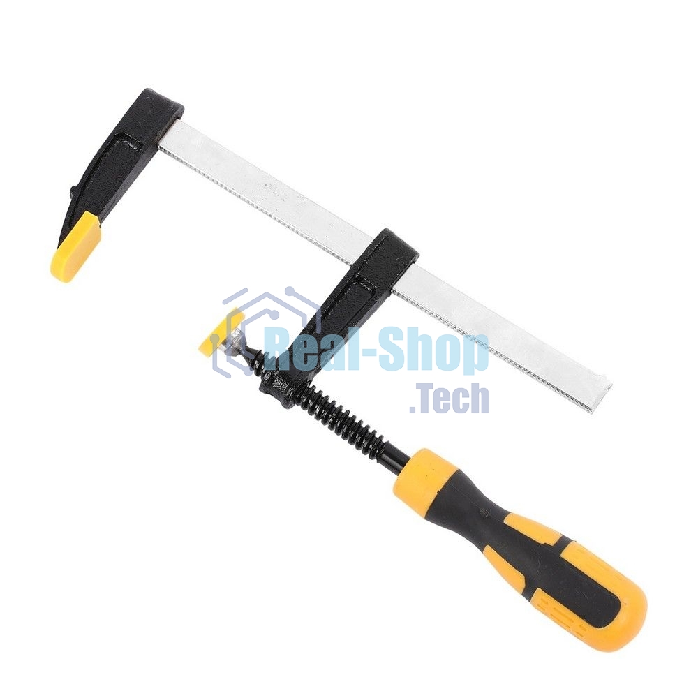 Струбцина F-образная Deli DL110515 150x50 мм, макс. усилие зажима 1000N, резьба 9,5мм