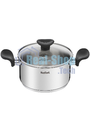 Кастрюля Tefal Primary E3084374 2.1л. d=18см (с крышкой) стальной (2100120956)