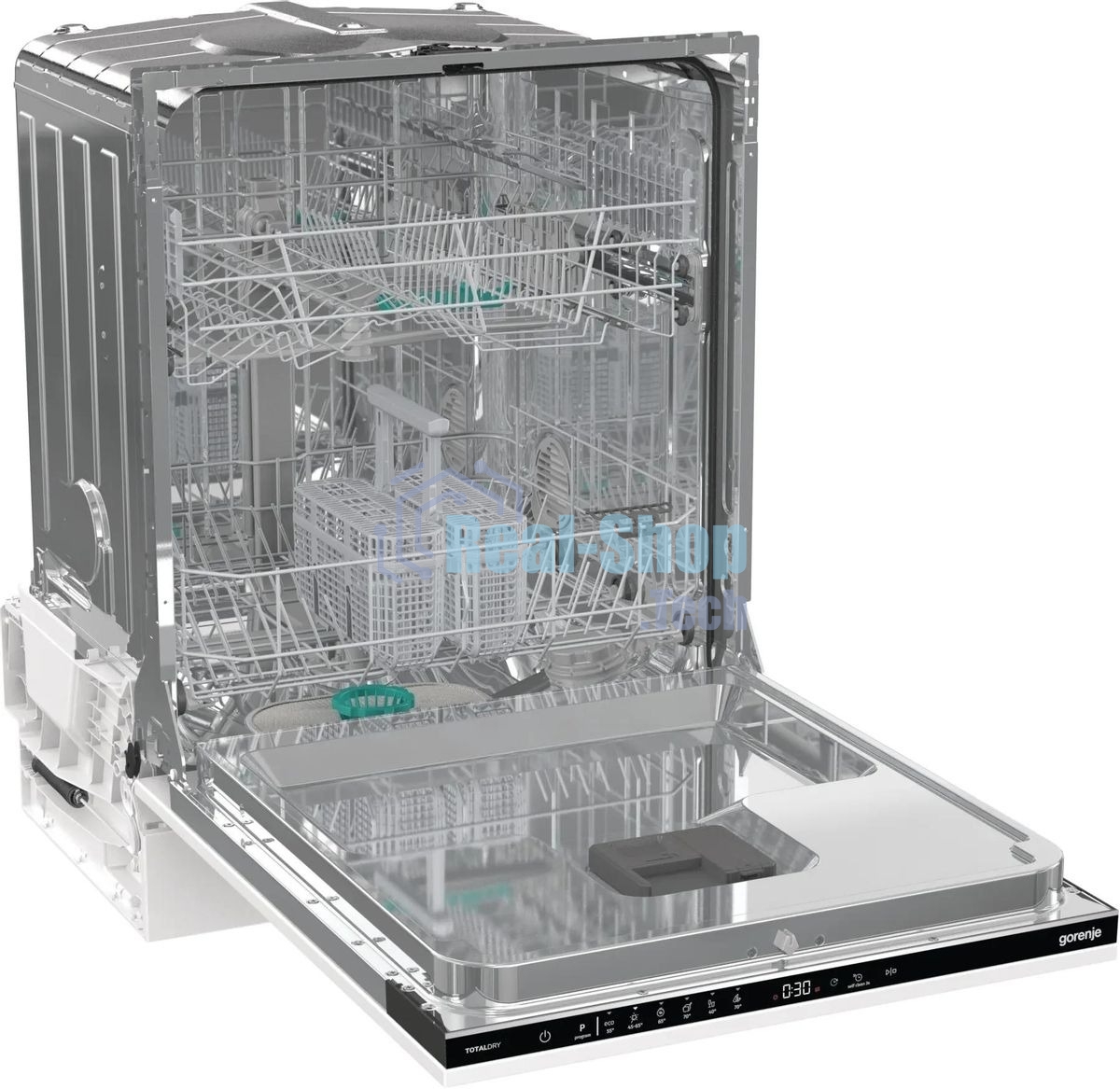 Встраиваемая посудомоечная машина Gorenje GV642D90, черный, 59.8 см, 14 компл., 45 дБ, класс A+++