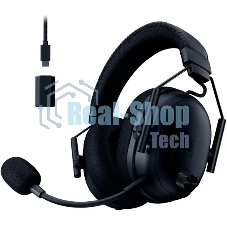 Гарнитура Razer BlackShark V3 Pro чёрный, беспроводная + проводная, радиоканал, до 70 ч