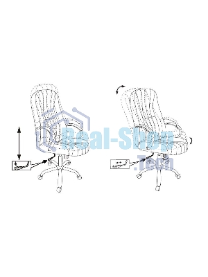 Кресло Бюрократ T-898SL/BLACK черный, экокожа