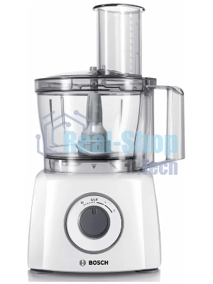 Кухонный комбайн Bosch MCM3200W, 800 Вт, 2 скорости, чаша 2300 мл.