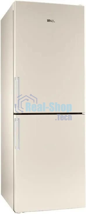 Холодильник Stinol STN 167 E бежевый двухкамерный 184/106 л морозилка снизу