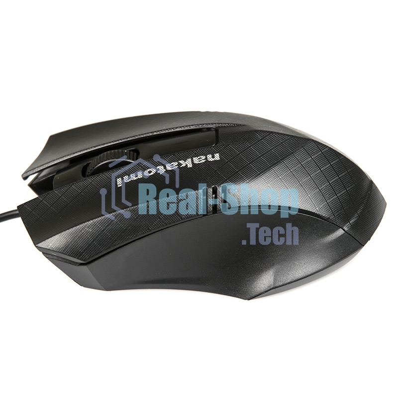Мышь проводная Nakatomi MON-04U черный, 800 dpi, USB, кнопки - 3