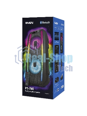 Портативная колонка SVEN PS-740, черный