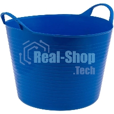 Ведро Сибртех гибкое сверхпрочное 40 л, синее