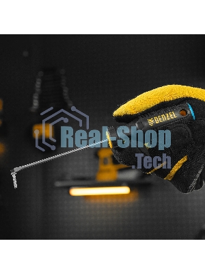 Отвертка Denzel SL3х100 мм, S2, 3к рукоятка