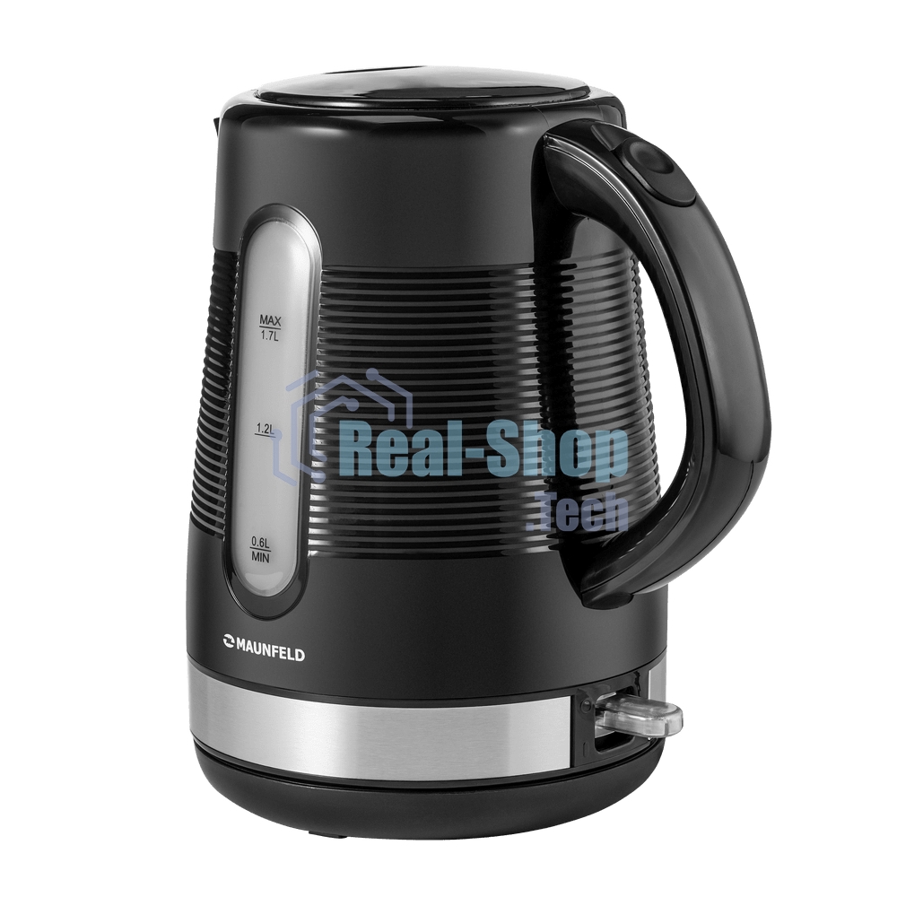 Чайник электрический Maunfeld MGK-631B 2200 Вт, 1,7 л, черный