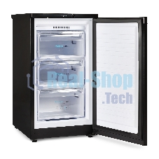 Морозильная камера Бирюса B412 черный, 80л, 3 ящика
