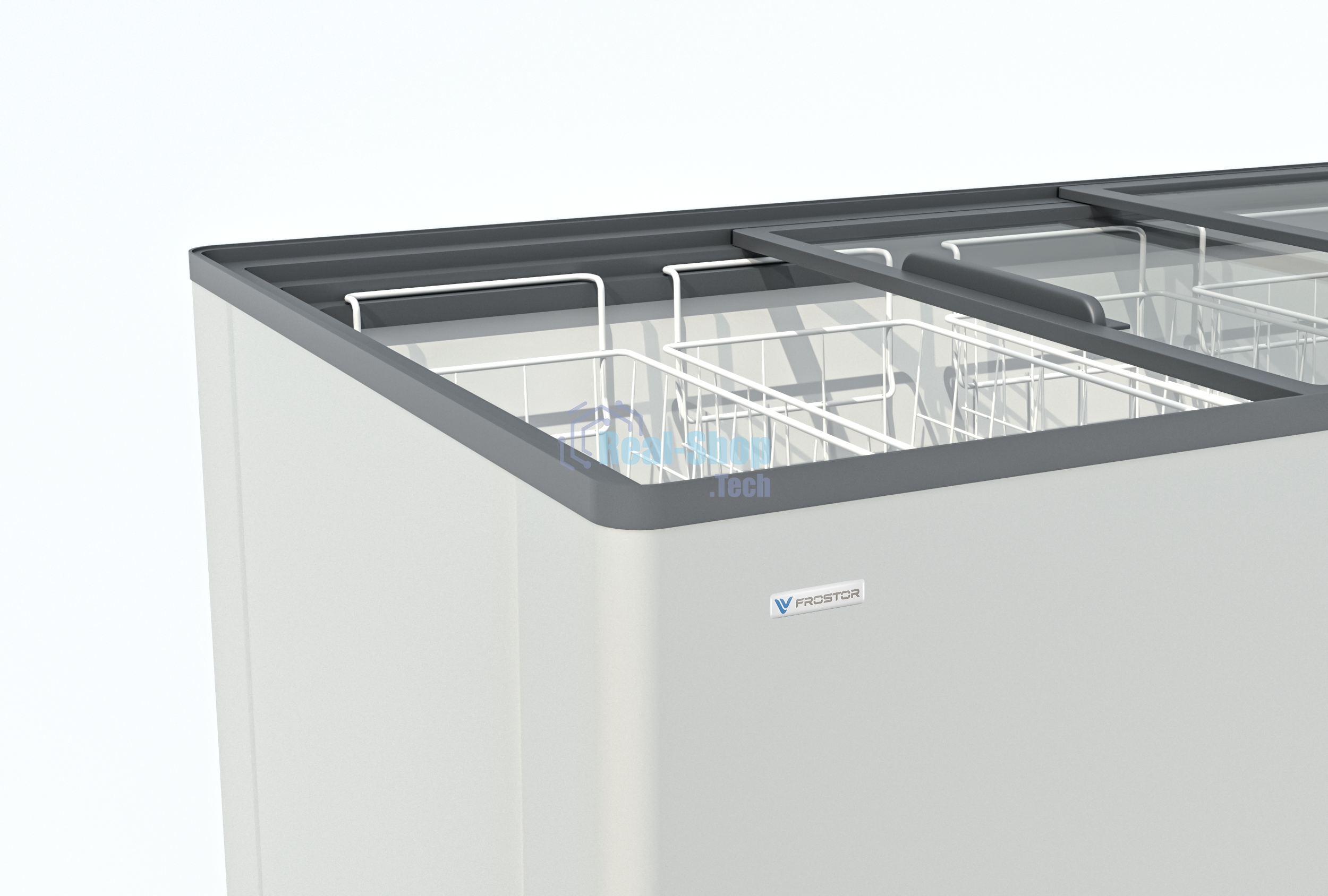 Морозильный ларь Frostor F 250 С (ларь, прямое стекло)