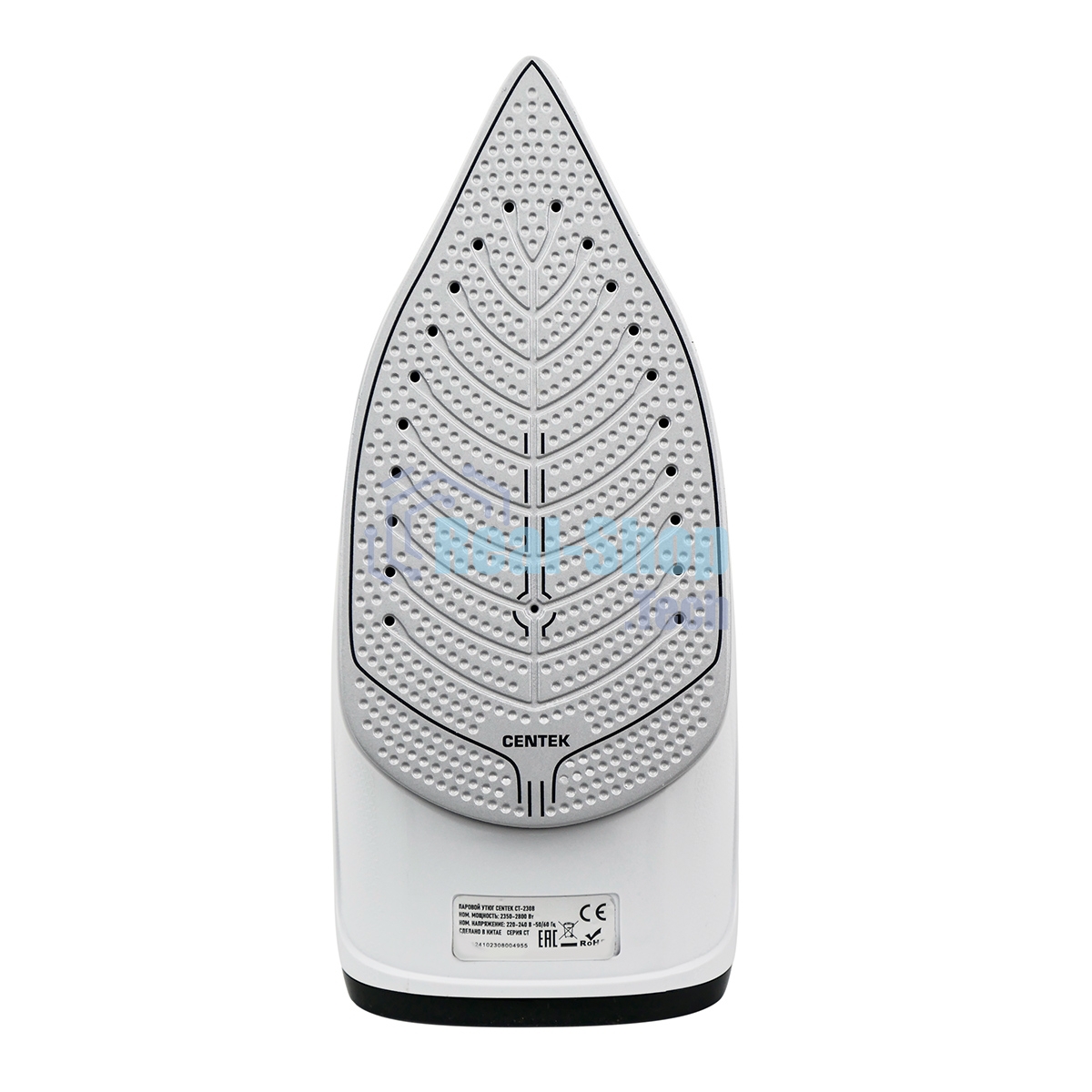 Утюг Centek CT-2308 синий, 2800 Вт, 60 г/мин, 190 г/мин, 300 мл