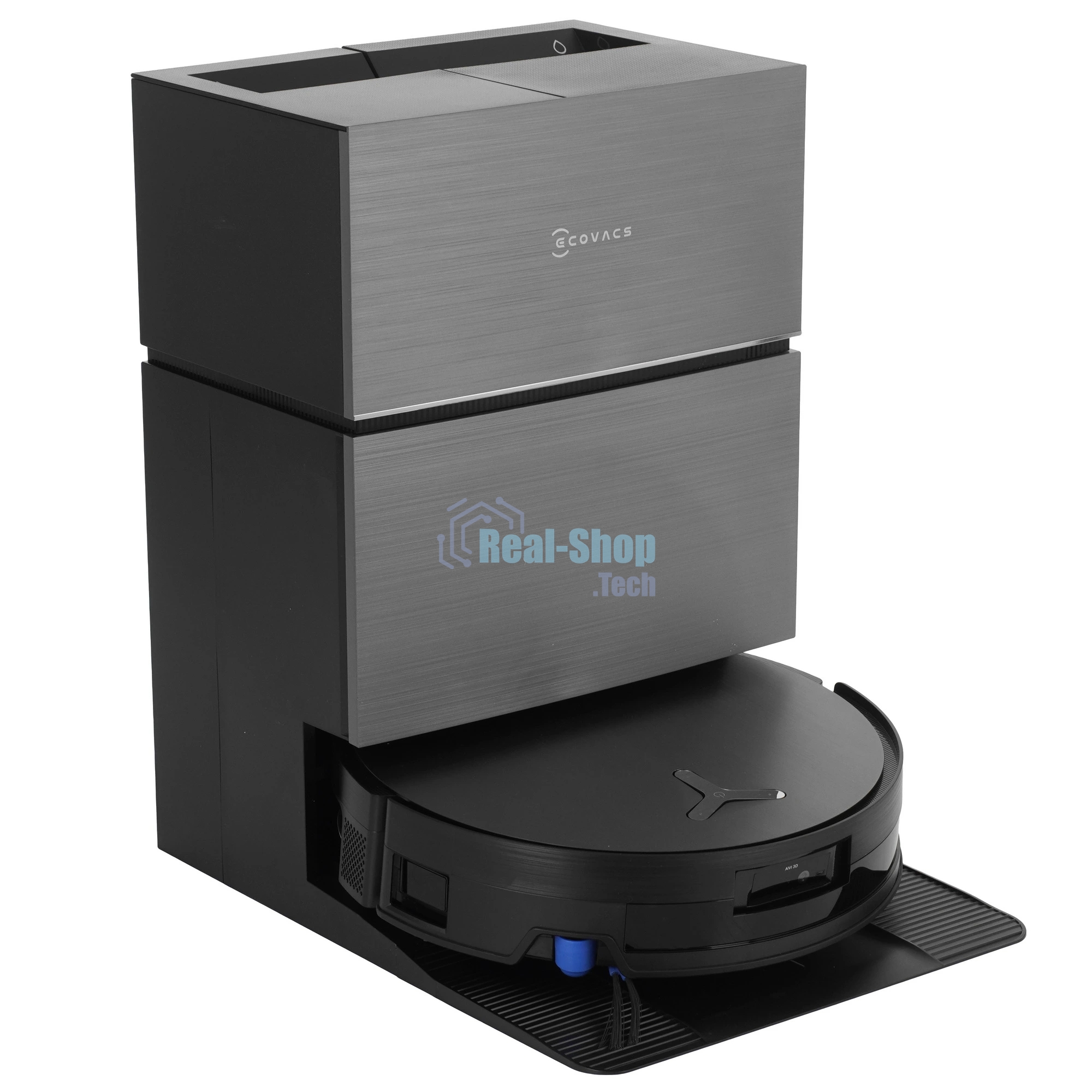 Робот-пылесос Ecovacs Deebot X11 PRO OMNI черный, 6400 мА*ч Li-Ion, уборка сухая/влажная, пылесборник контейнер 0.22 л