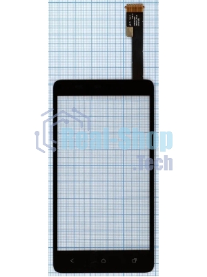 Сенсорное стекло (тачскрин) для HTC One SU T528w, черное