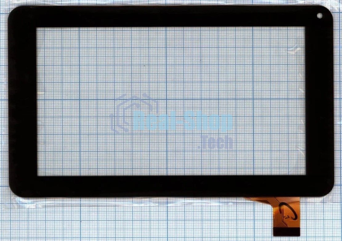 Сенсорное стекло (тачскрин) FM700405KD, черное