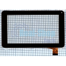 Сенсорное стекло (тачскрин) FM700405KD, черное