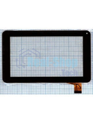 Сенсорное стекло (тачскрин) FM700405KD, черное