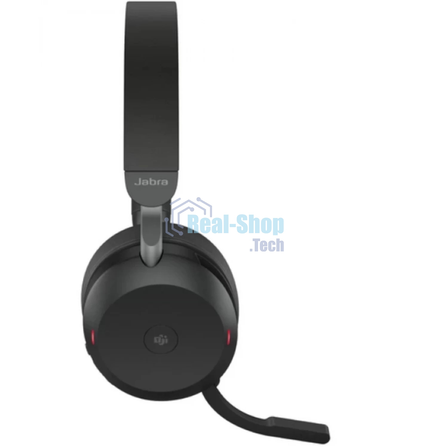 Гарнитура беспроводная Jabra Evolve 2 75, Link380a MS Stereo Stand черный