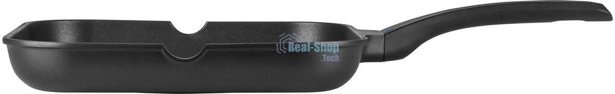 Сковорода-гриль Rondell Weiser RDA-1554, 28 см, без крышки, черный