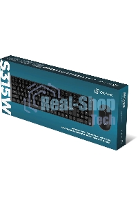 Комплект клавиатура+мышь Оклик S315W беспроводной USB 1600 DPI черный (1978741)