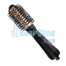 Фен-щетка Centek CT-2062 черный/золотистый, 1200 Вт, 80 мм, ионизация
