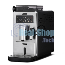 Кофемашина автоматическая BQ CM9003 серебристый/черный, исп. кофе - зерновой, 2 л, 1450 Вт, 15 бар