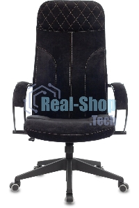 Кресло руководителя Бюрократ CH-608 Fabric черный Light-20 крестовина пластик